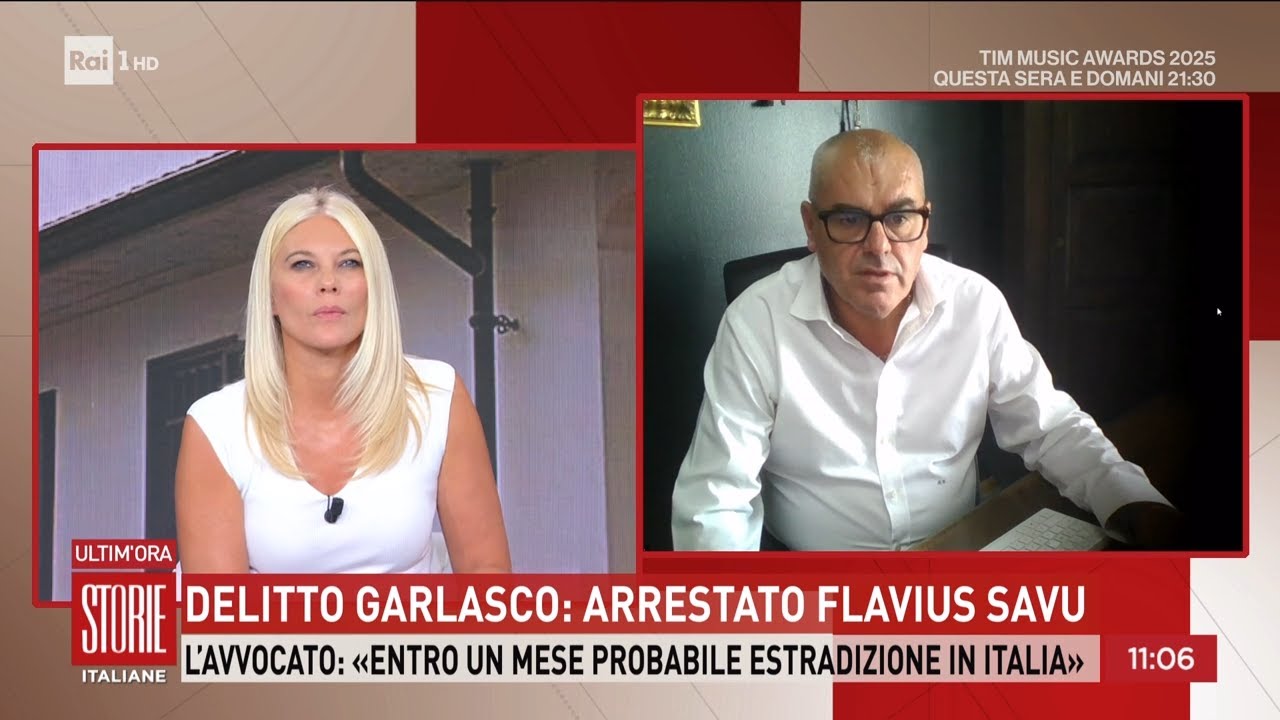 Delitto Garlasco, Flavius Savu: parla l'avvocato - Storie italiane 12/09/2025
