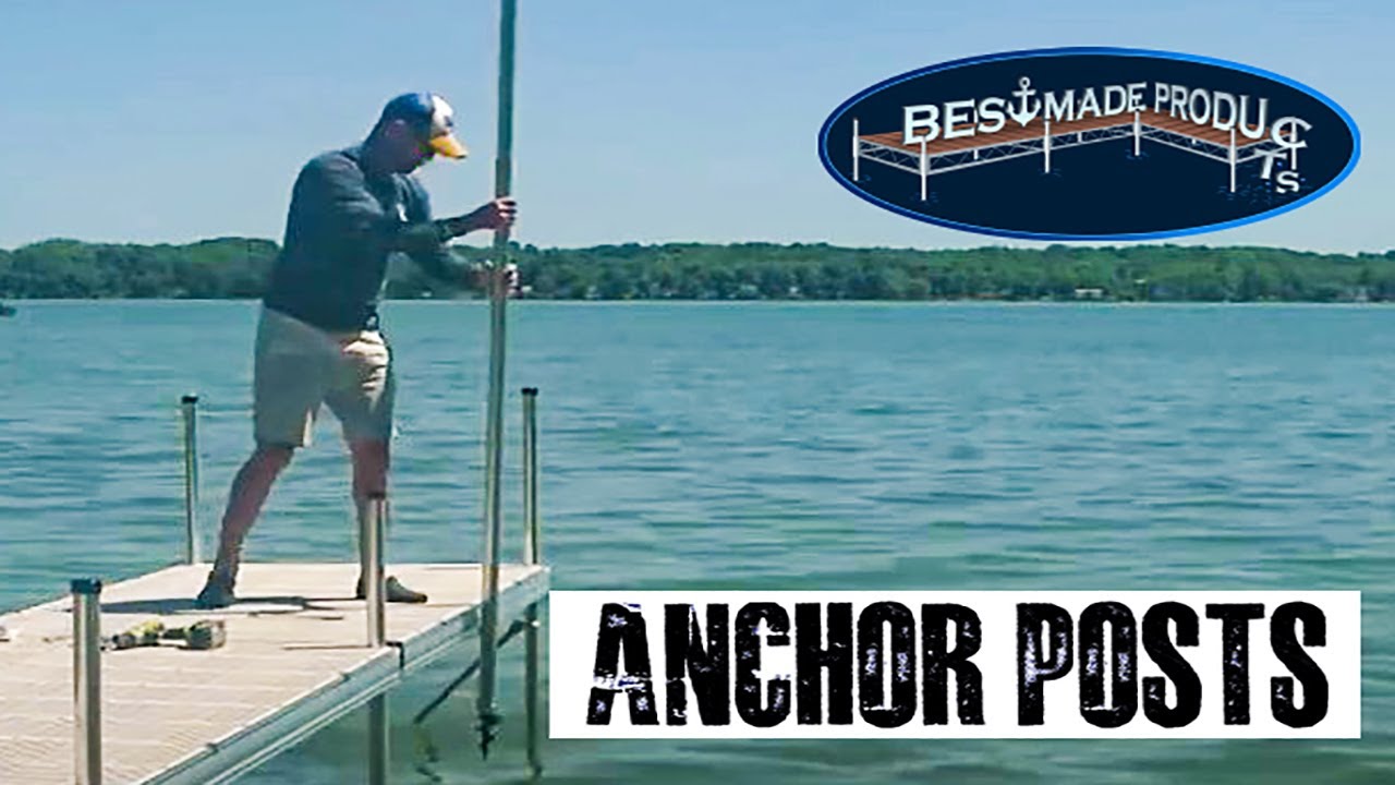Installing a Dock Anchor Post