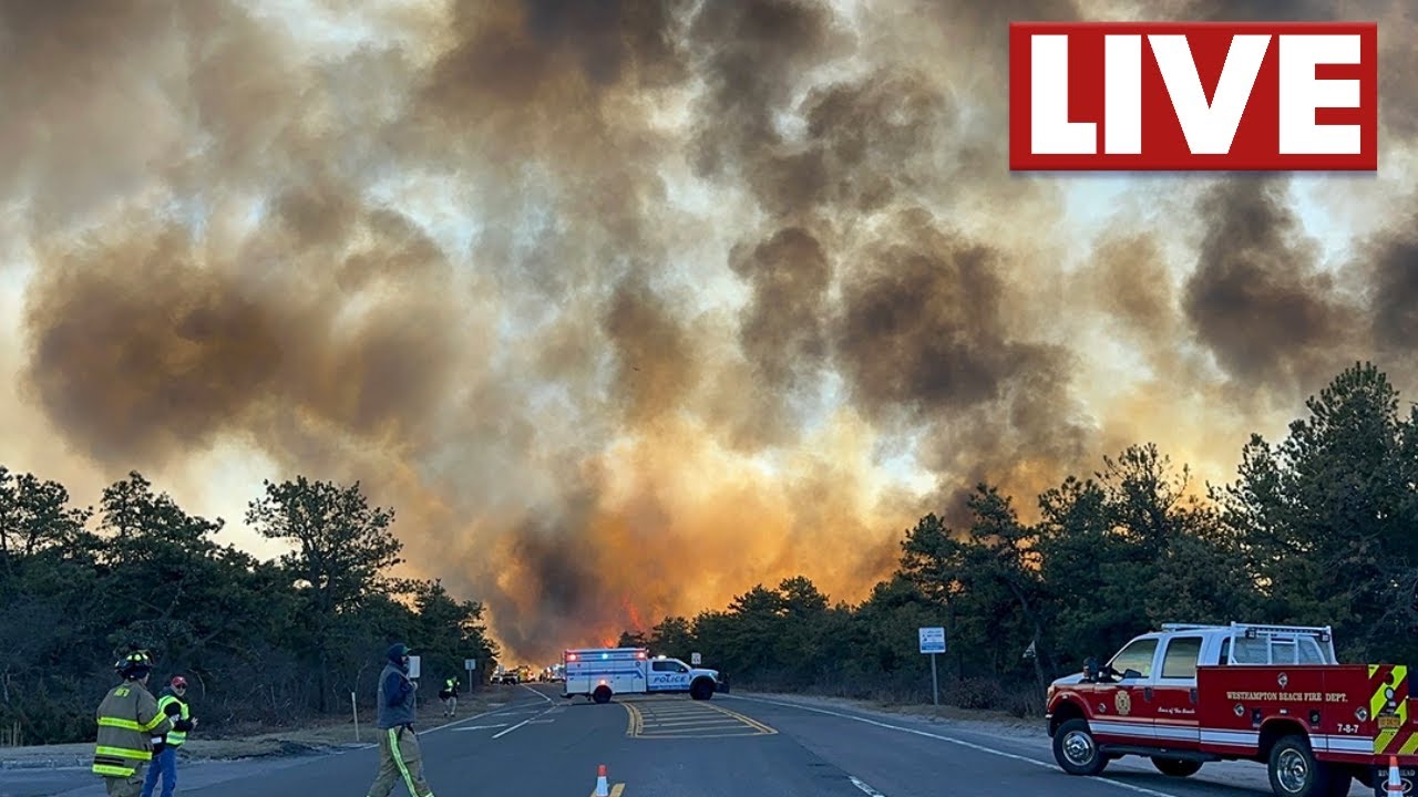 🔴 Live update on Long Island brush fires