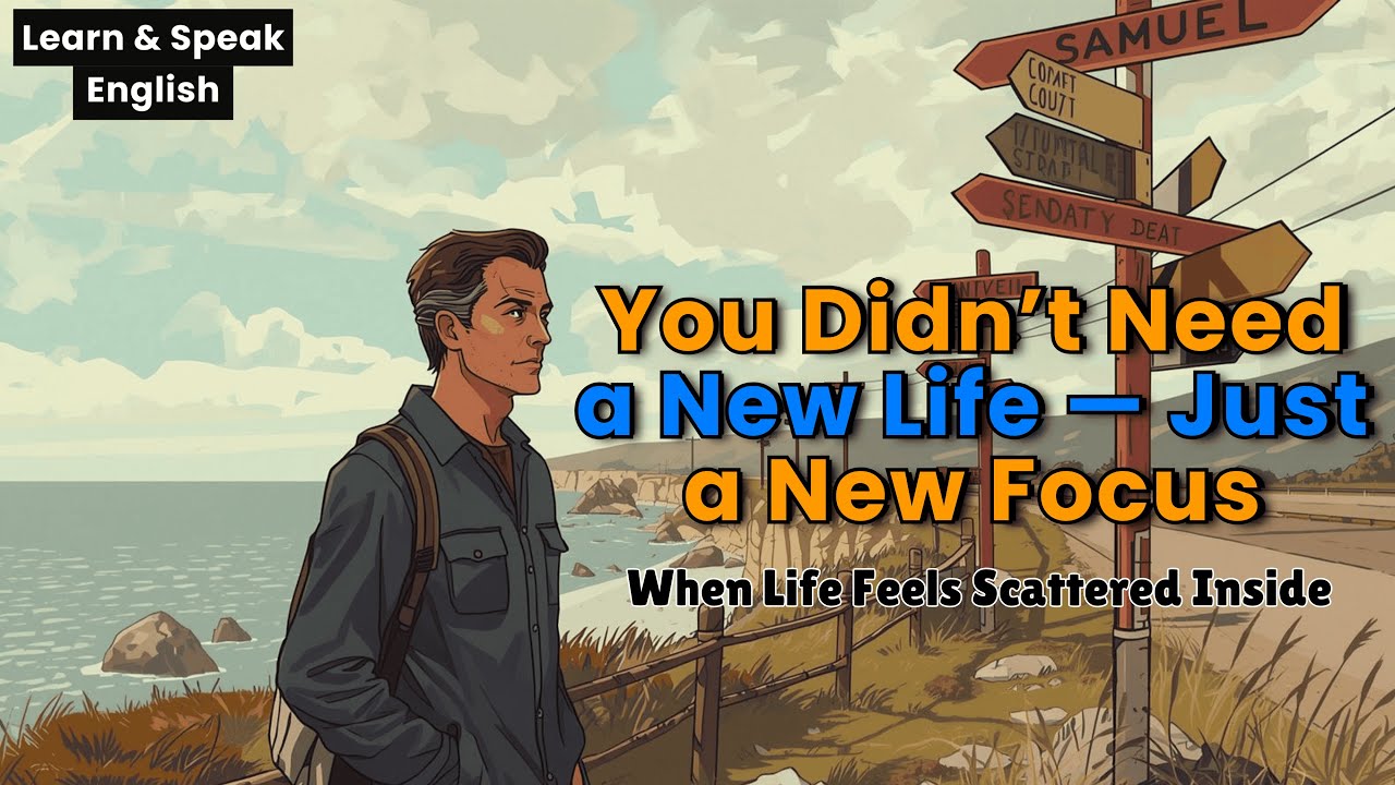 You Didn’t Need a New Life — Just a New Focus | A Quiet Life Lesson Story