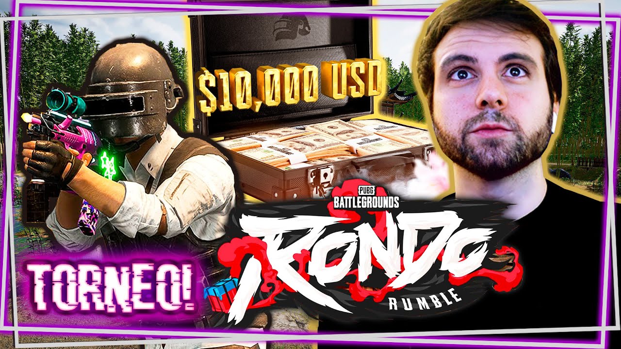 TORNEO Rondo Rumble de 10.000 Euros con PROS de PUBG!