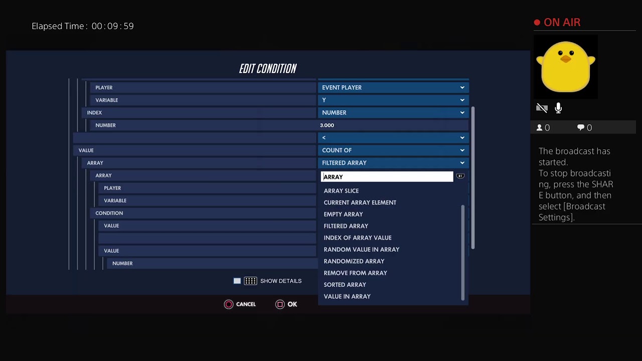 Overwatch Workshop Menu Based Mode Work pt2