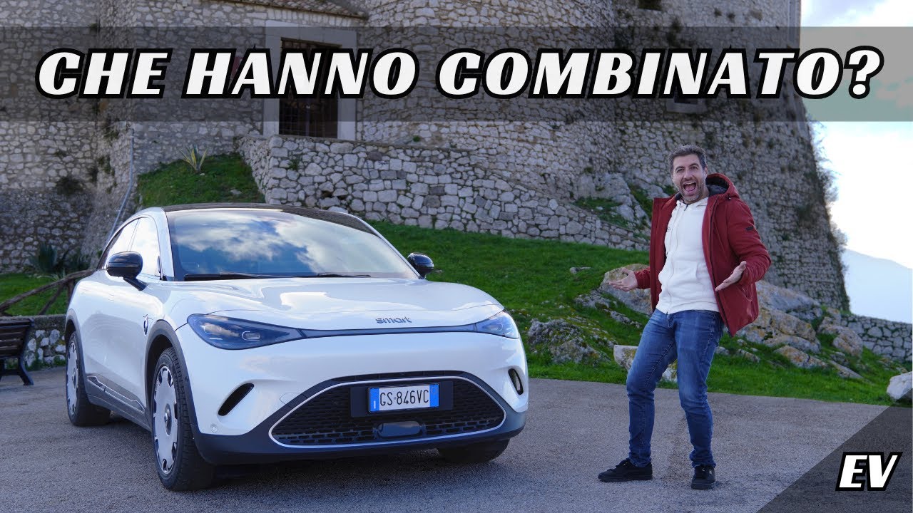 Prova smart #3 Premium: sono IMPAZZITI e l'hanno fatta così! Meglio di smart #1?