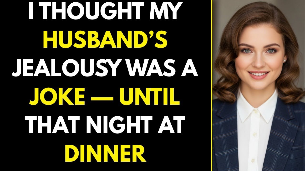 I Thought My Husband’s Jealousy Was a Joke — Until That Night at Dinner