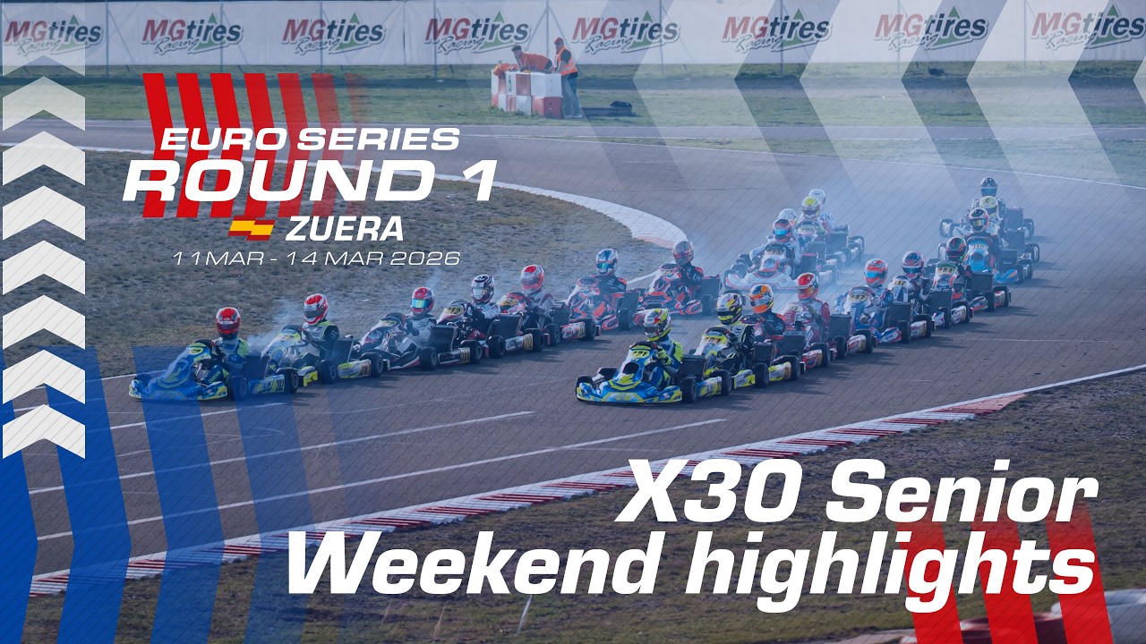 X30 Senior Highlights | Round 1, Zuera, Spain | IAME Euro Series 2026
