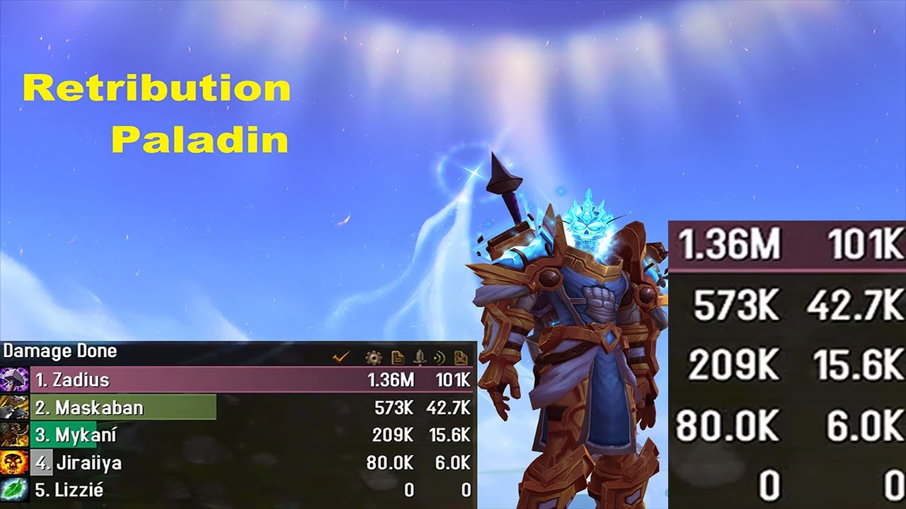 Retribution Paladin Mythic plus 9.2.5 (4K)