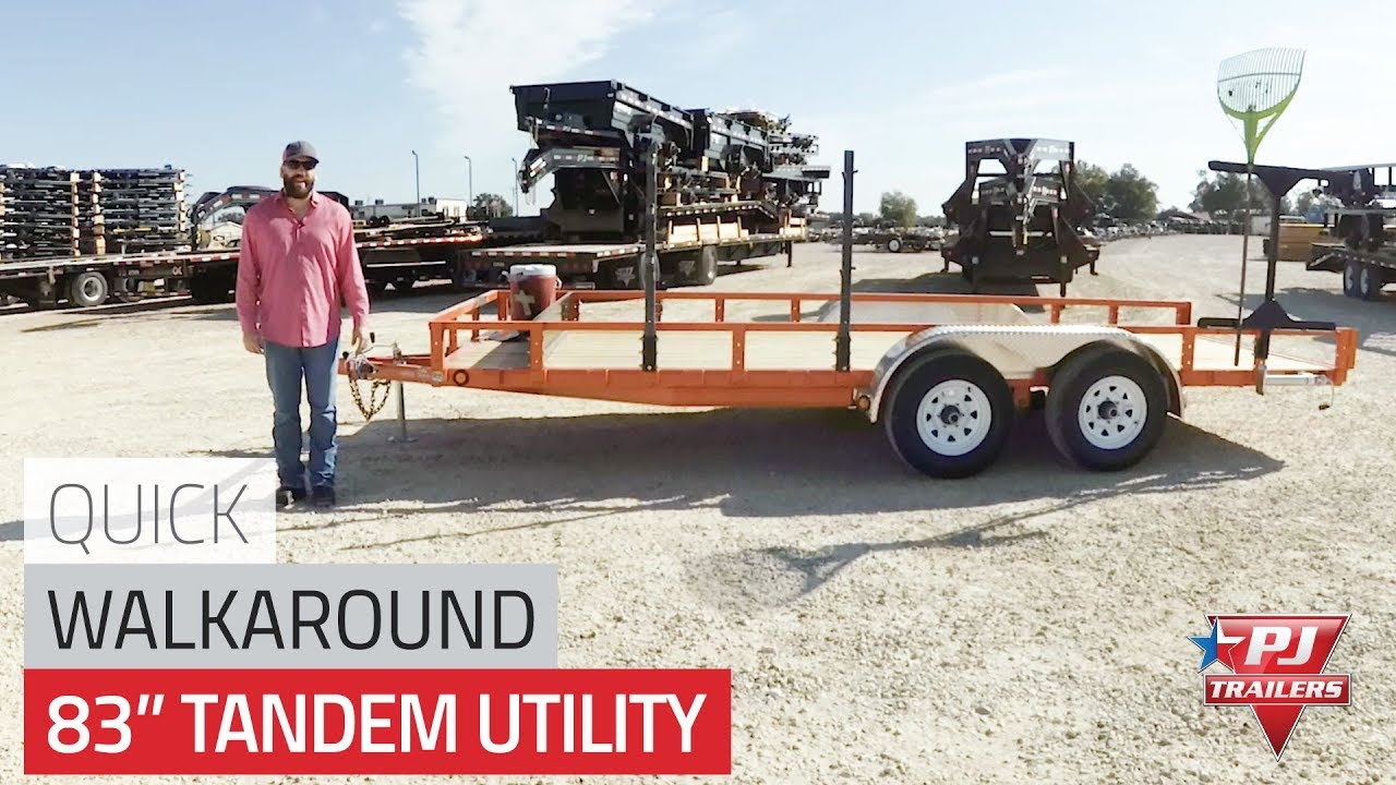Tandem Axle Channel Utility (UL) Quick Walkaround