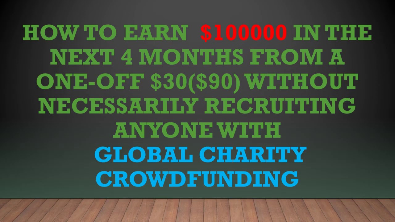 Global Charity World Without Recruiting