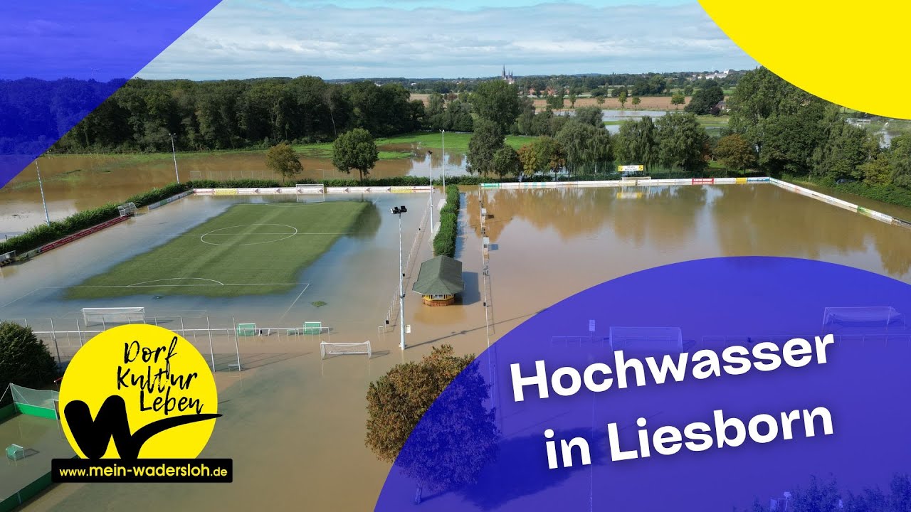 Hochwasser in Liesborn: Feuerwehr-Großeinsatz nach Unwetter