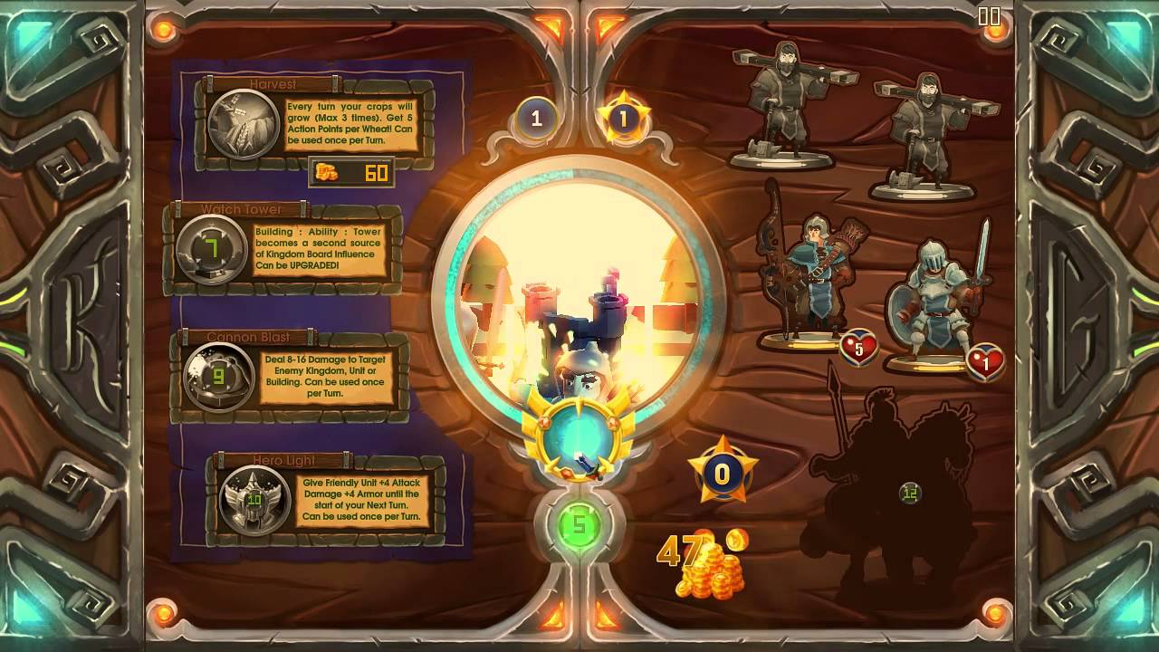 Kingdoms of GridWorld  - Human vs Robots Gameplay