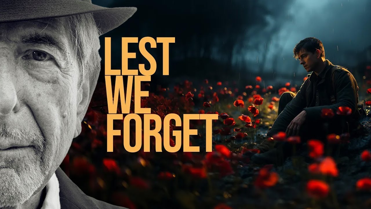 Leonard Cohen - 'In Flanders Fields' - Remembrance Day 2025