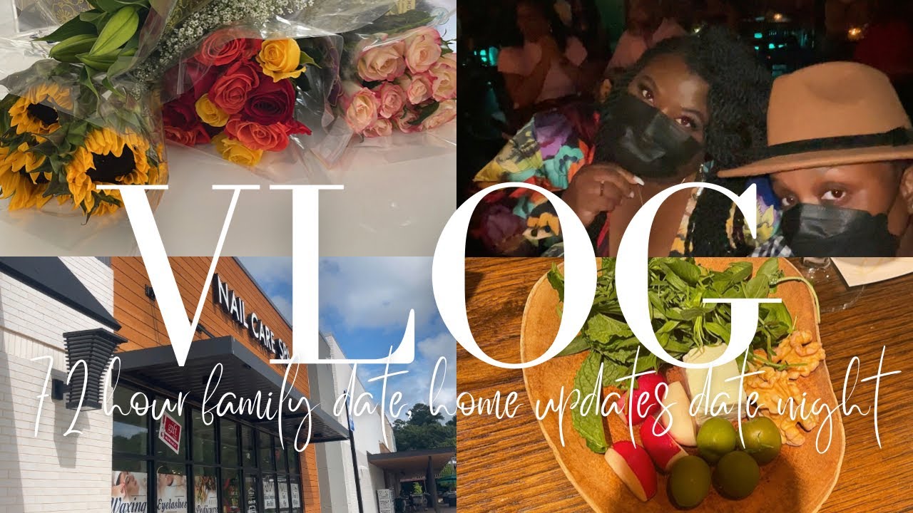 VLOG | FAMILY DATE NIGHT, HOME UPDATES, SPA NIGHT & MORE | ATLANTA RESTAURANTS