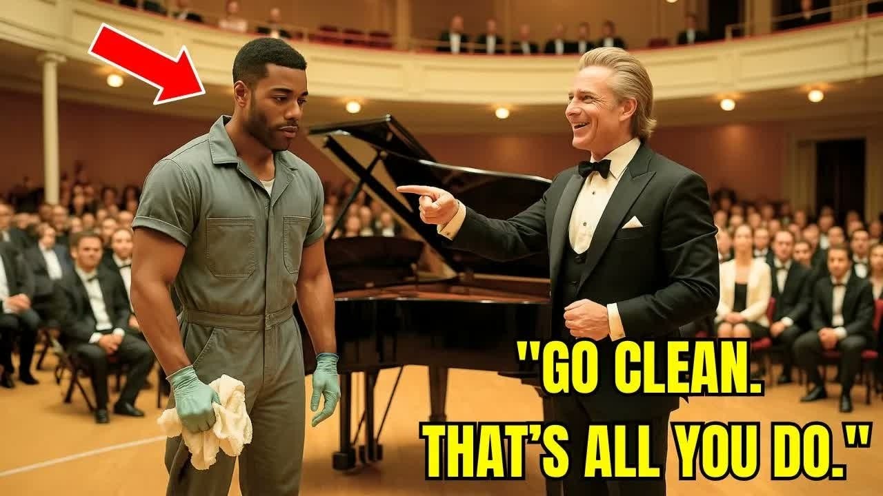 Black Janitor Was Asked to Play Piano as a Joke—But His Music Made Even the CEO Tear Up