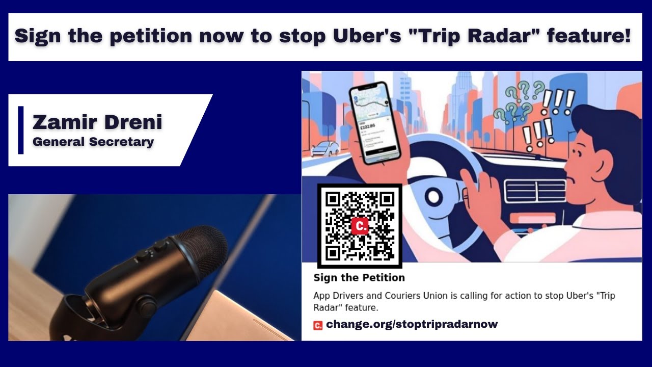 App Drivers and Couriers Union is calling for action to stop Uber's 