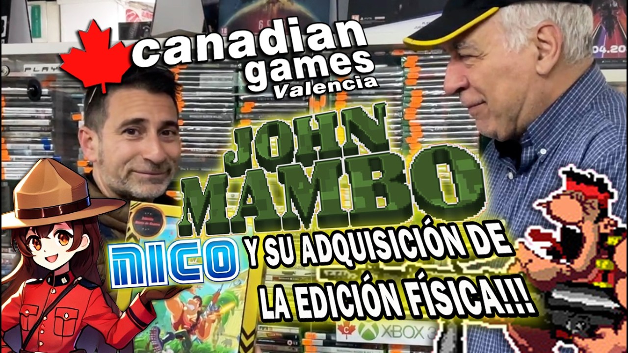 Canadian Games - Valencia: Nico y su adquisición del videojuego John Mambo en edición física (2026)