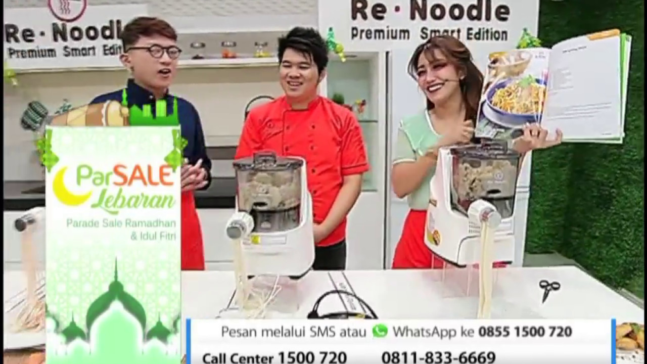 Call us 021-29636296 | Parsale Ramadhan MNC Shop Renoodle RN88 type exclusive noodle maker