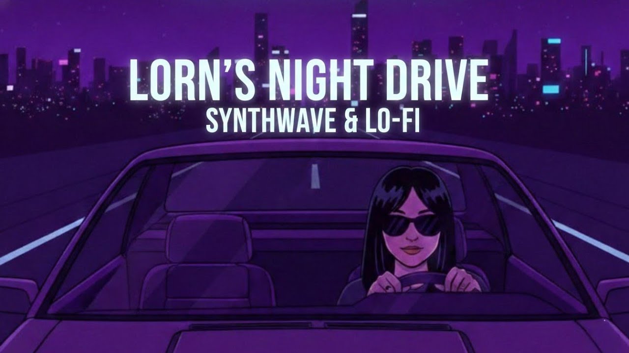 Imagine uma noite dirigindo por uma cidade neon infinita... 