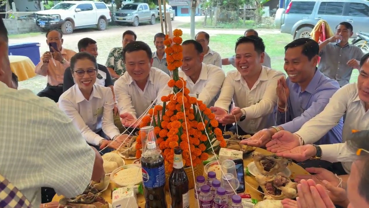 ພິທີບາສີສູ່ຂວັນ ນສ ປທ ສມປຊ ຮຸ່ນ 21 ຫ້ອງ ກ ໜ່ວຍ2 ລົງກໍ່ສ້າງຮາກຖານ ບ້ານທ່າ ເມືອງເຟືອງ 13-03-2026