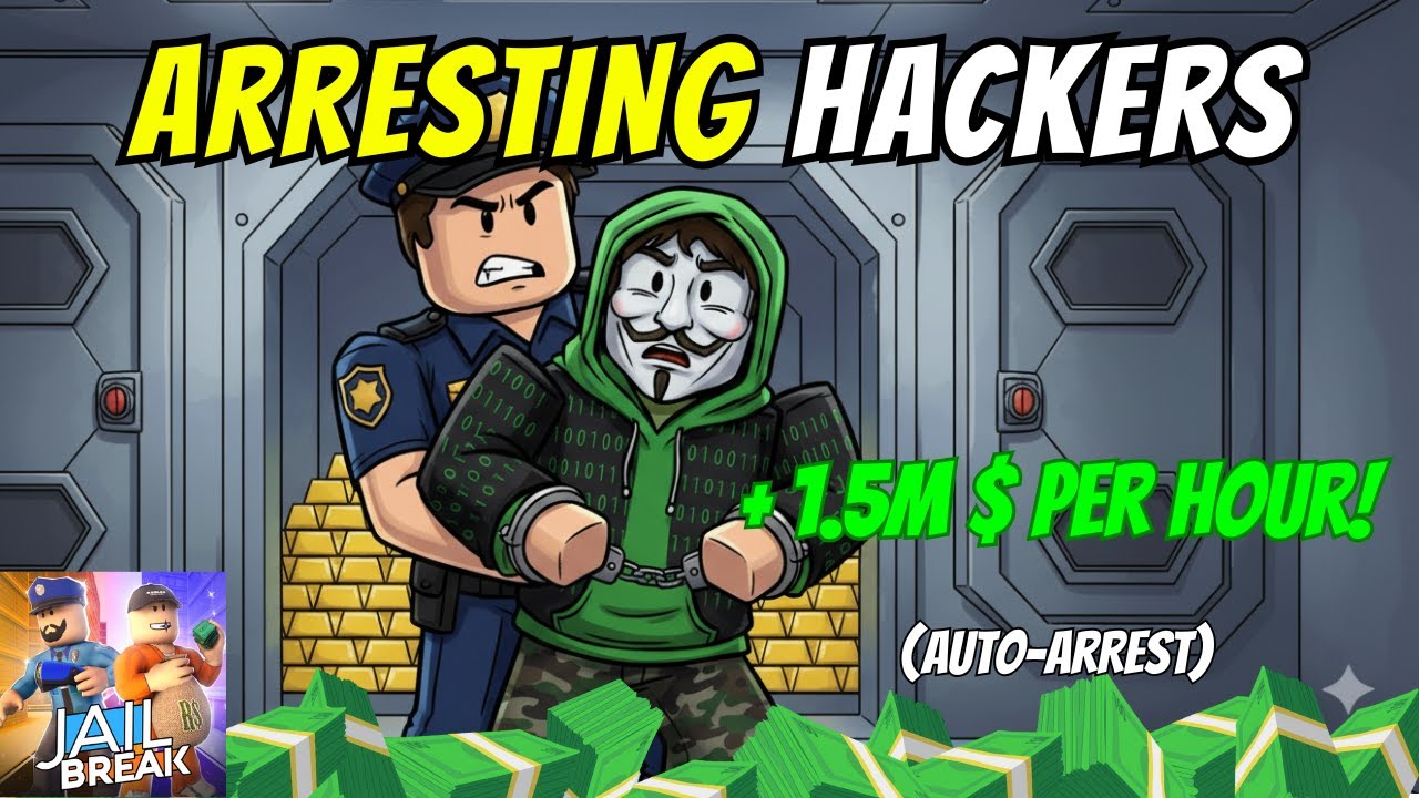 ARRESTING HACKERS in Jailbreak WITH HACKS | Roblox Jailbreak Auto-Arrest Script!