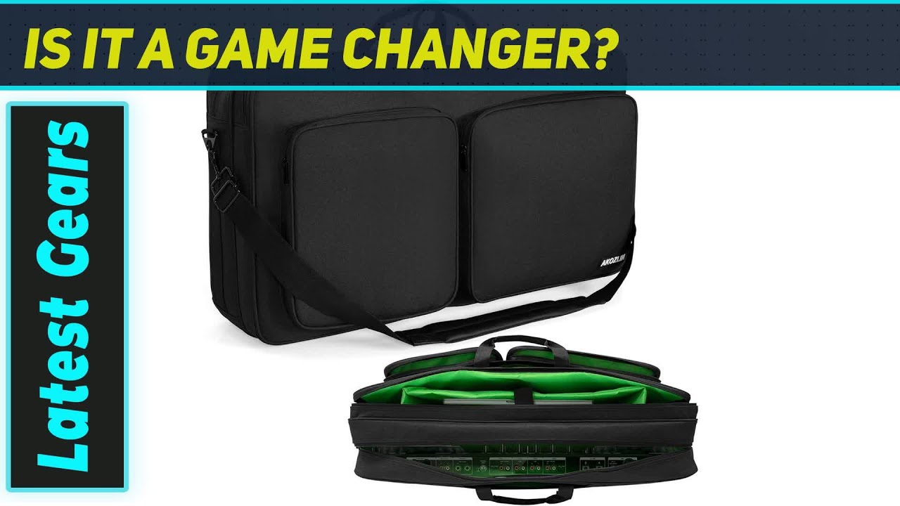 AKOZLIN Multi-layer Gig Bag: Essential Protection for Your DJ Controller