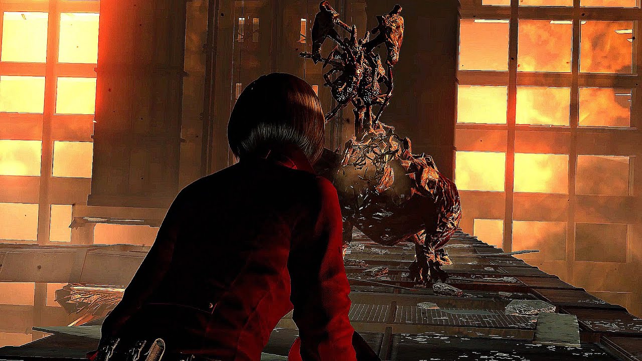 Resident Evil 6 - Simmons Final Boss Fight (4K 60FPS) Ada Ending