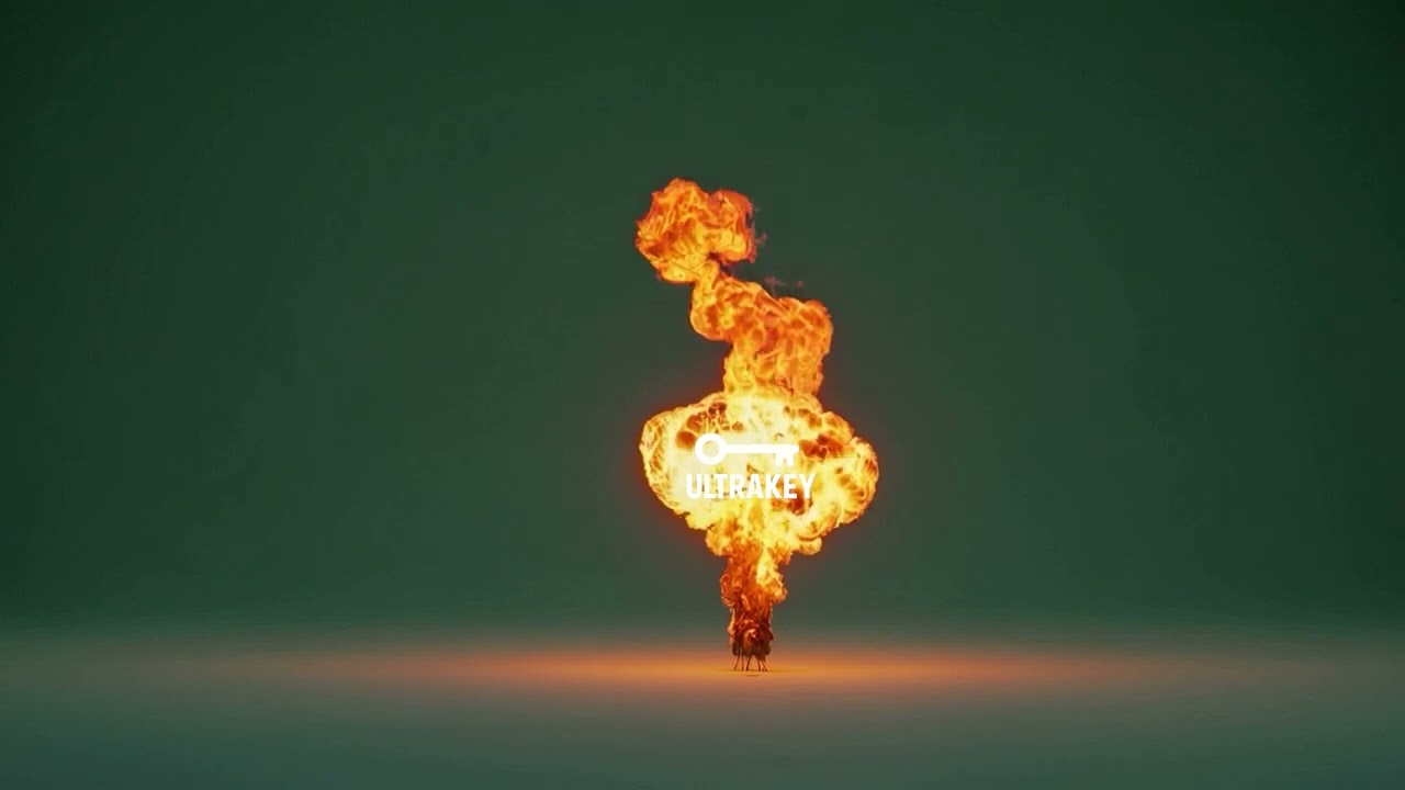 Explosion Loop – Green Screen VFX Animation Mushroom Cloud Effect