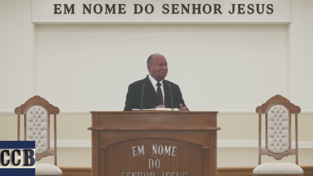 Santo Culto CCB Palavra Hoje Online - 09/03/2026 - Seg - Jonas 1