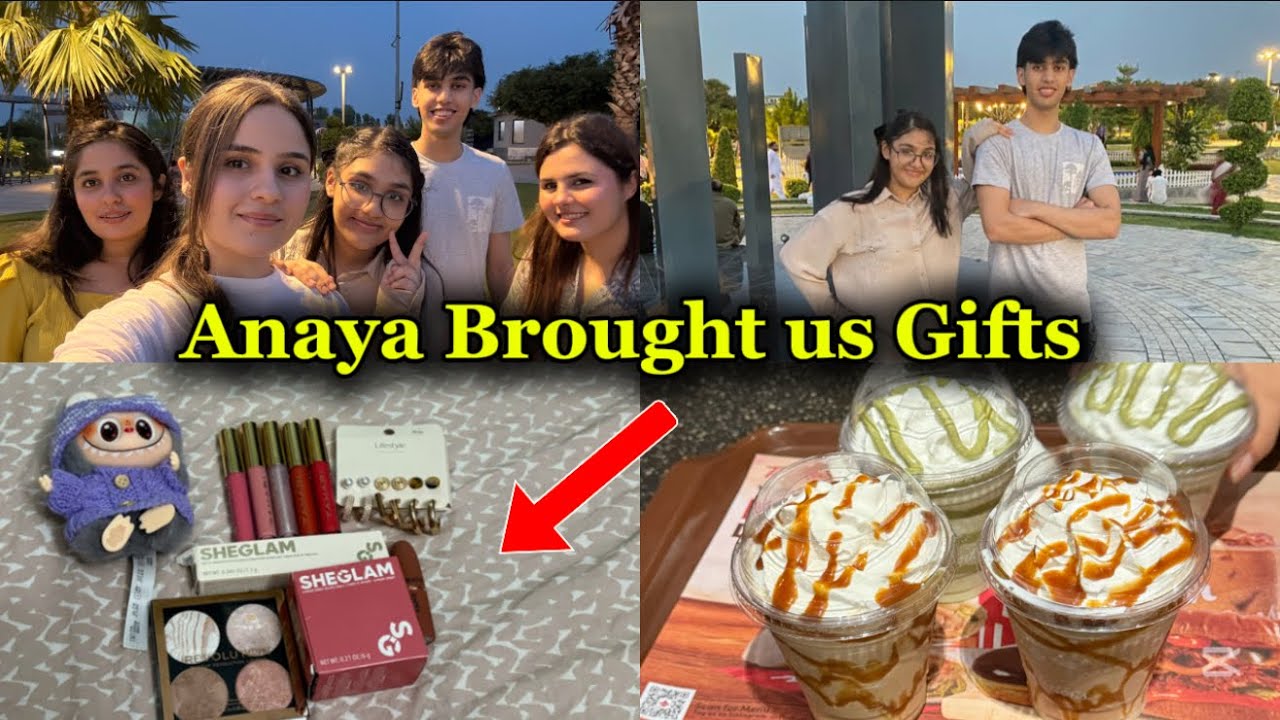 My Kids are here from Dubai !! | Anaya brought us lovely gifts ❤️