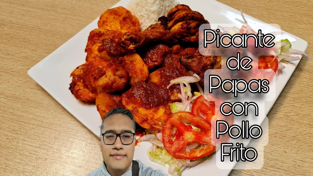 como PREPRARAR PICANTE de PAPAS con POLLO FRITO