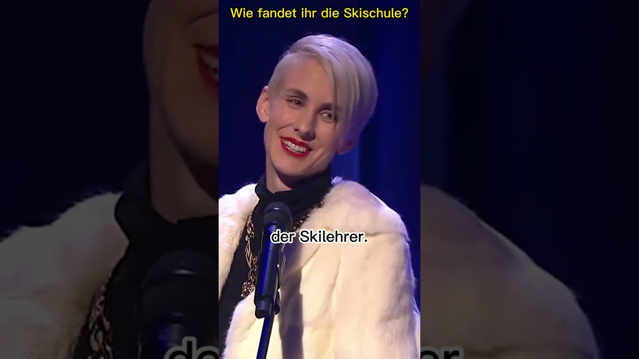 Lisa Eckhart &uuml;ber Skilehrerinnen - Wer war auch nie gerne in der Skischule?