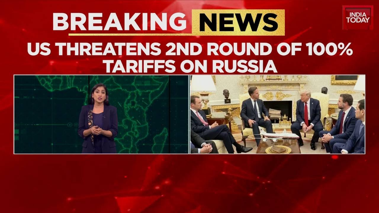 Breaking: Trump Threatens 100% Secondary Tariffs On Russia, Promises Top-Tier Weapons For Ukraine