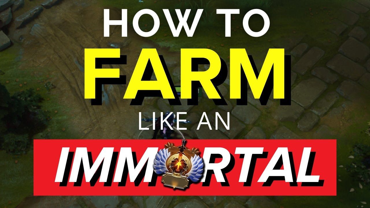 How to Farm FAST in 7.41a like an IMMORTAL | Dota 2 Carry Masterclass