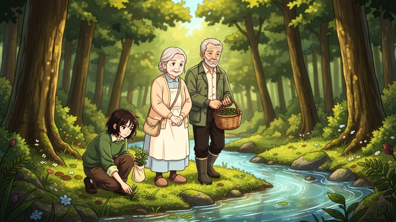 A Gentle Day by the Clear Stream 🌲 Smoking Trout & Cooking a Warm Family Meal | Ghibli-Style ASMR