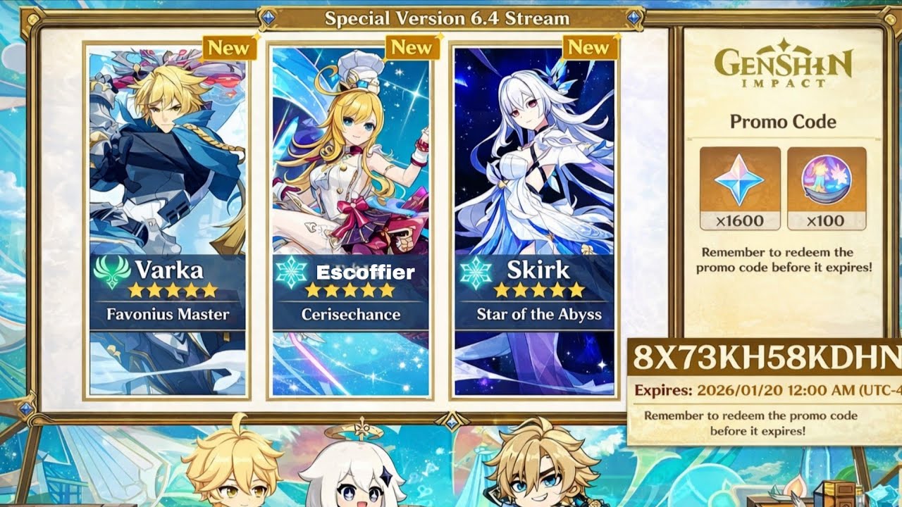 ANOTHER 100 FREE PULLS + SKIRK RERUNS CONFIRMED?! | Genshin Impact