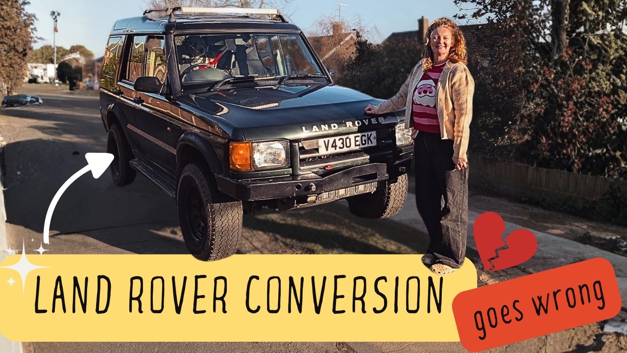 Превращаем мой Land Rover в внедорожник для путешествий | Первый день сборки (уже возникли пробле...