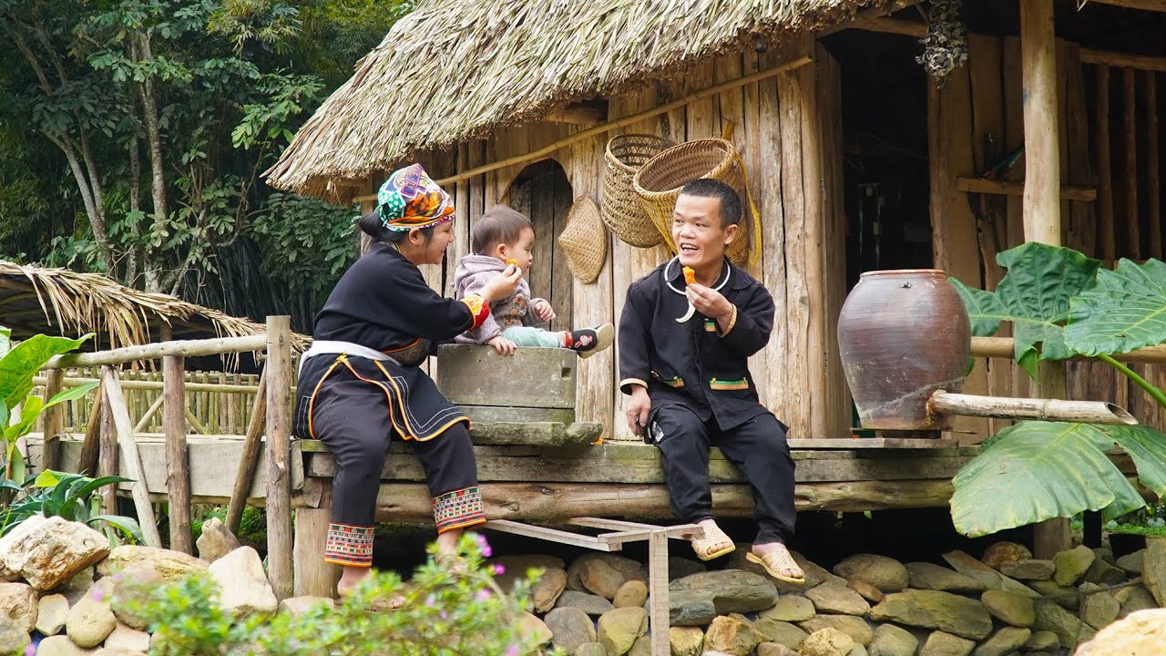Dwarf Family Life in the Mountains: Garden Renovation - Child Care - Peaceful Life