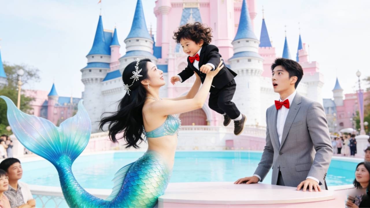 The CEO's Son Fell Into The Sea—A Mermaid Saved Him, Revealing Herself As His Birth Mother!
