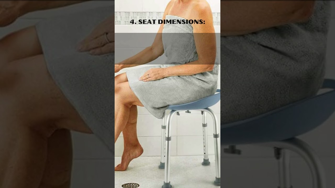 Choosing the Best Shower Chair for Older Adults! | The Lifesciences Magazine