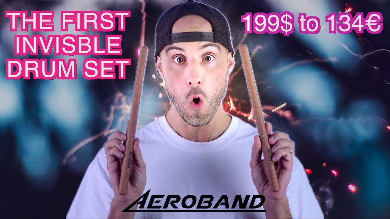 THE FIRST INVISBLE DRUM SET 🤯AeroBand PocketDrum 2 Plus