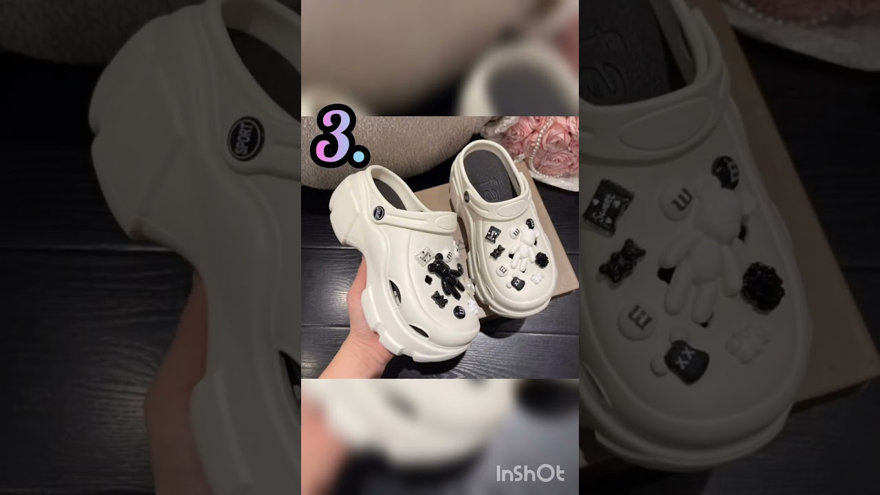 crocs for girls ✨#blackpink #crocs