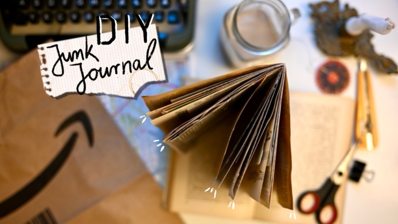 How to make a DIY Junk Journal for Junk Journal January 2025 • DIY Tutorial