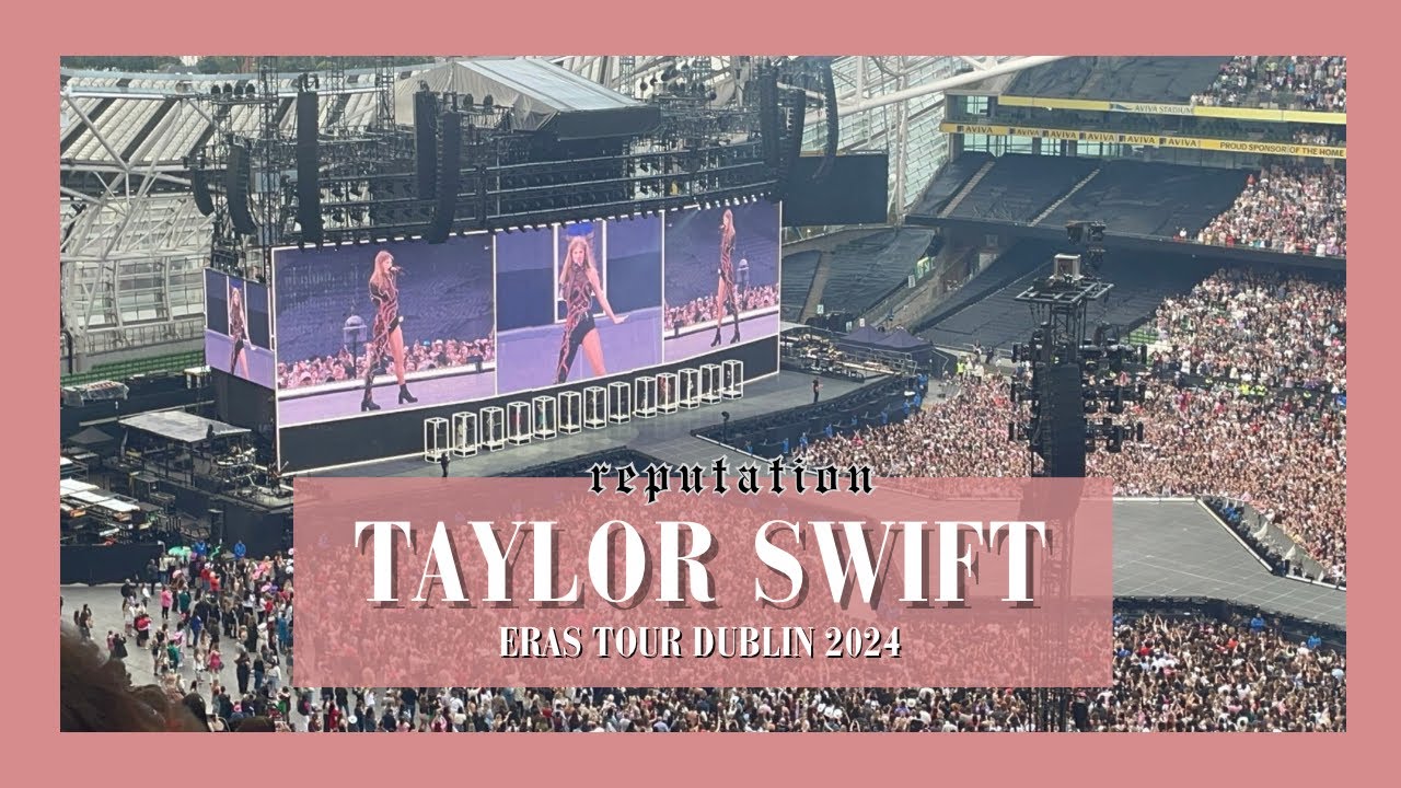Taylor Swift Eras Tour Dublin N3 | Reputation Set | Ready For It + Delicate + Dont Blame Me + LWYMMD