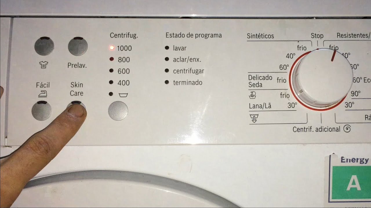 No funcionan teclas táctiles lavadora. Solución. [Touch keys of the washer don't work. Solution].