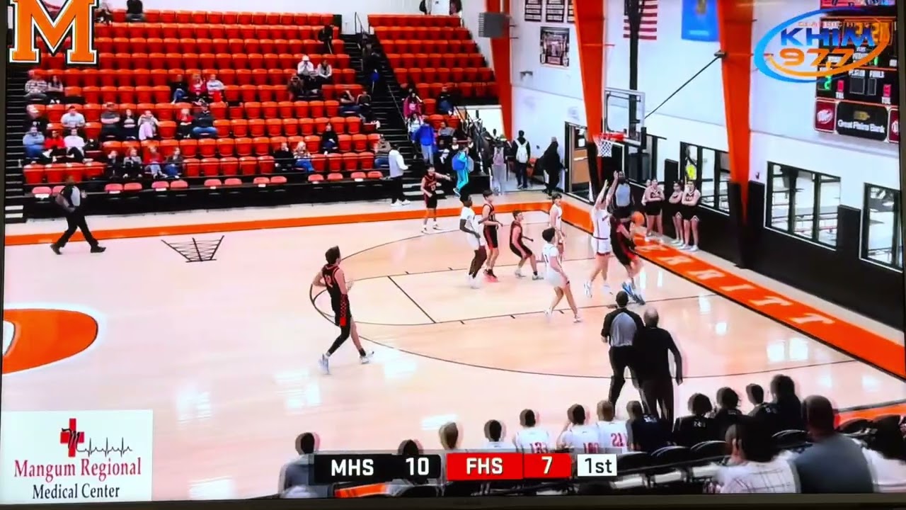 Grady Sach Hilburn 12th Grade Bomber Basketball vs Mangum @ Merritt Tournament 1/8/2026