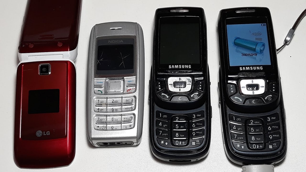 Посылка с телефонами донорами с аукциона. Samsung D500. Nokia 5130. LG KP235