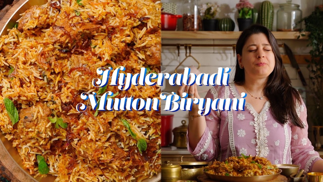 Hyderabadi Biryani Recipe | हैदराबादी बिरयानी | Chef Natasha Gandhi Grover #biryani