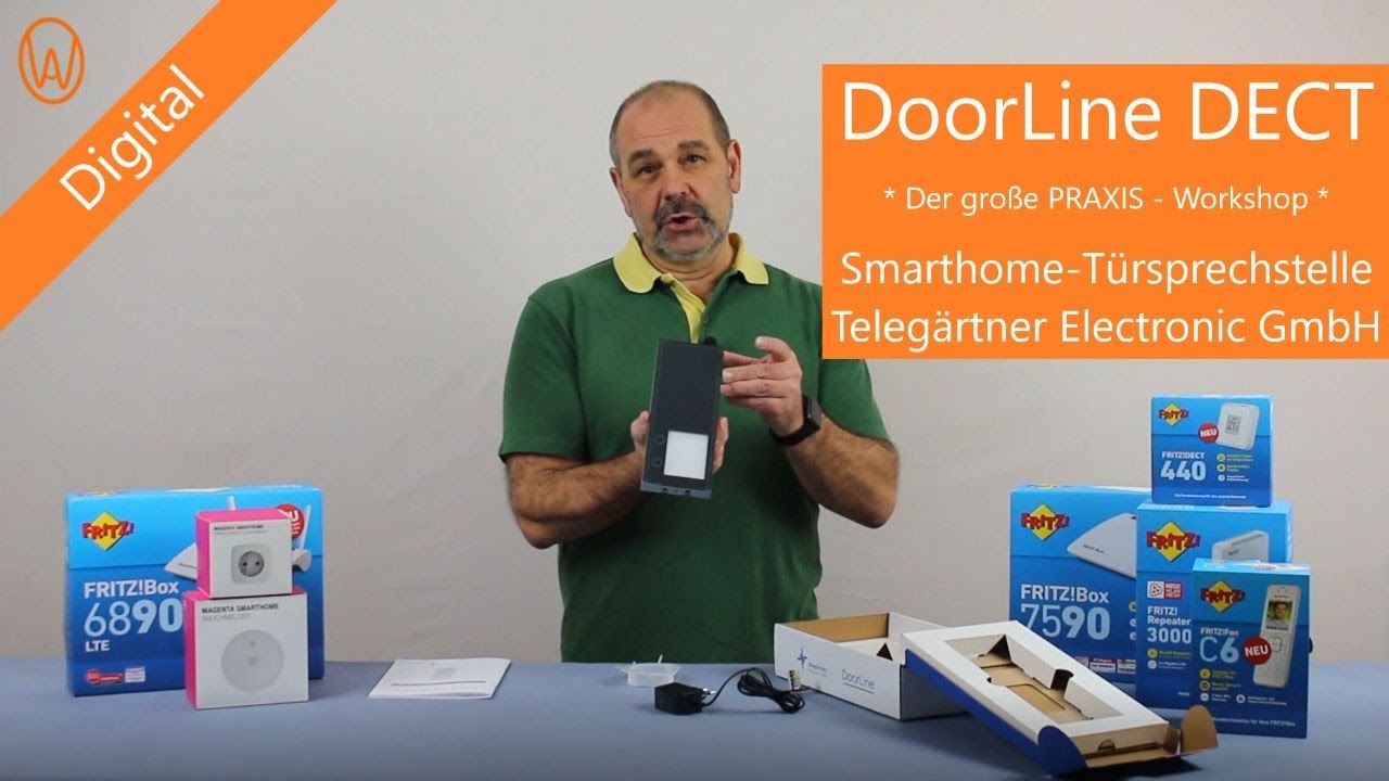 AVM FRITZ!Box & Telegärtner DoorLine Slim DECT