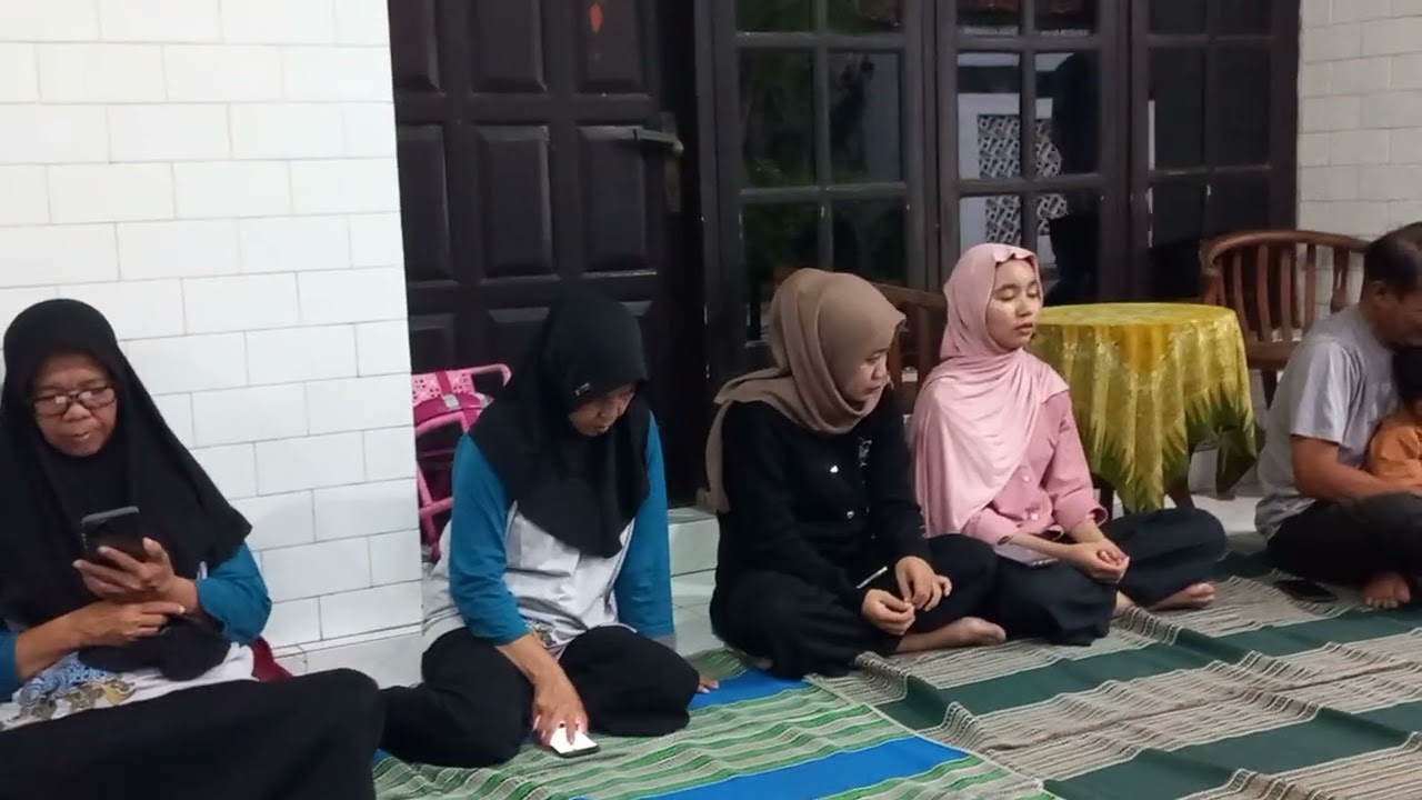 Tadarusan jelang Buka Bersama Trah Kasuyitnan di Brosot Galur Kulon Progo DIY