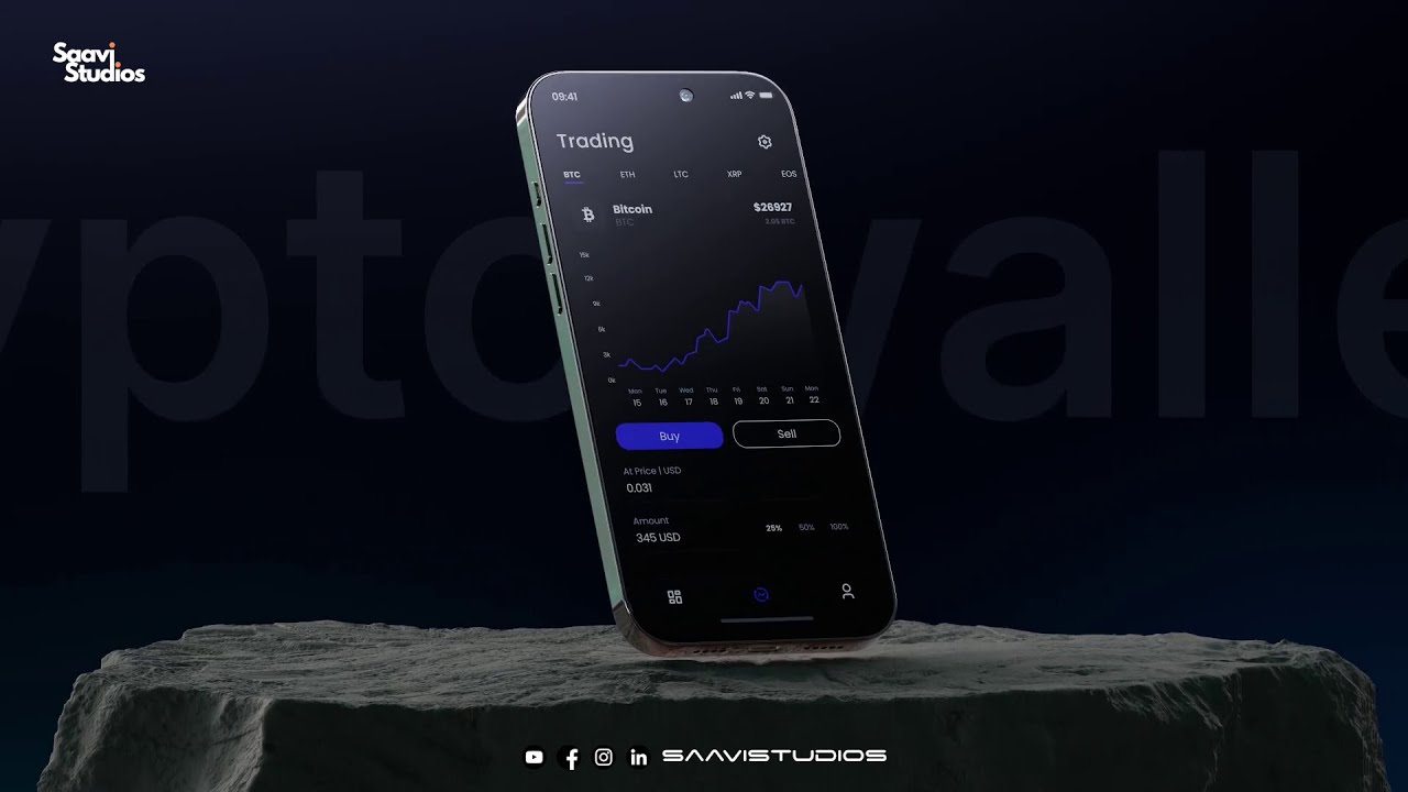 Cryptx App Promo Video | Fintech Commercial by Saavi Studios