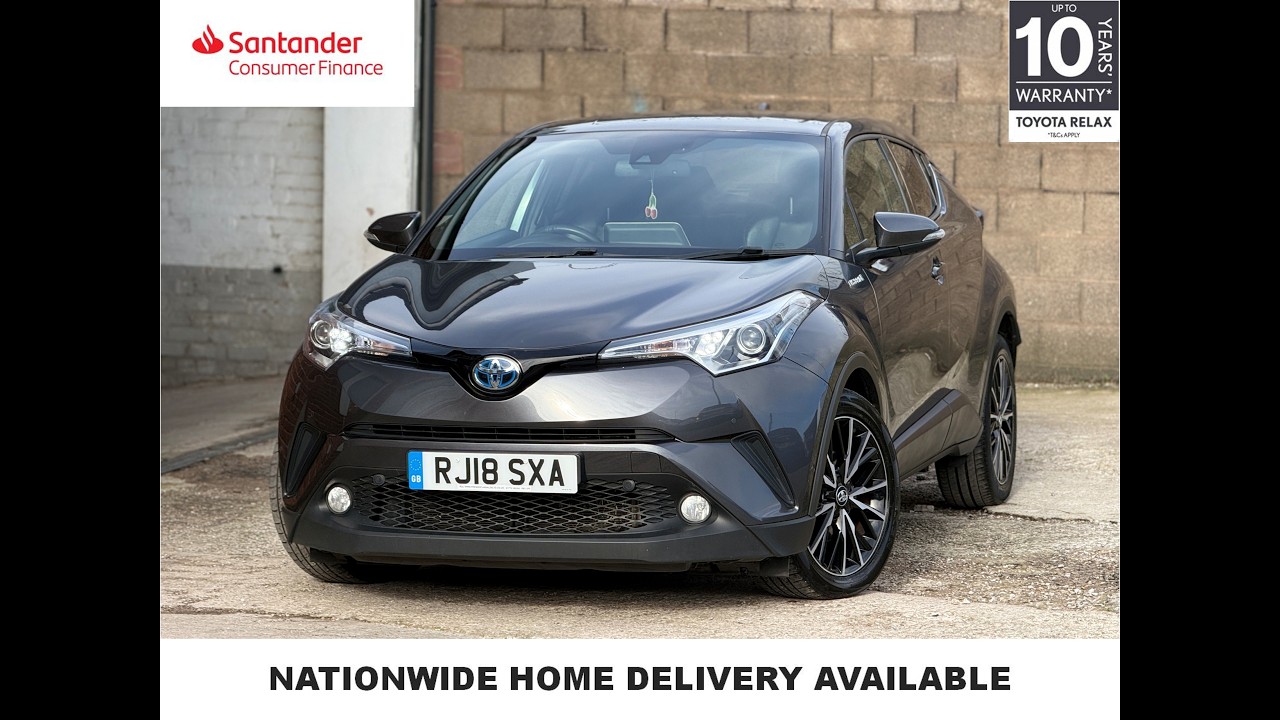 2018 Toyota C-HR 1.8 VVT-h Excel CVT Euro 6 (s/s) 5dr, RJ18SXA  - Premier Car Sales Ltd, Preston
